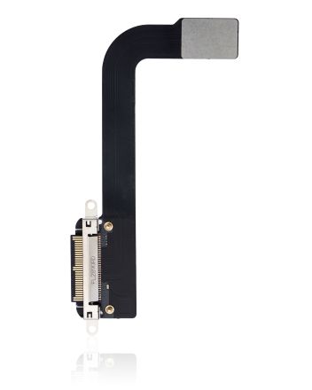 Black iPad 3 Charging Port Flex Cable