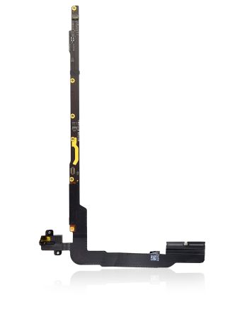 Black iPad 3 / iPad 4 (WiFi Version) Headphone Jack And PCB Board With Flex Cable