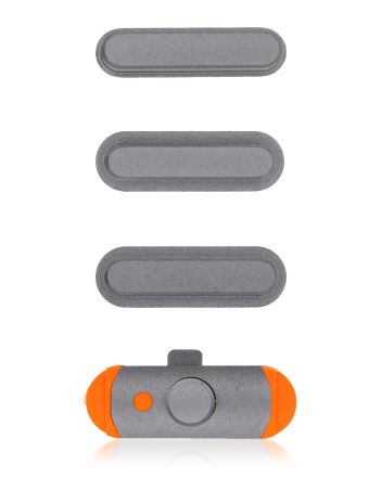 Black iPad Mini 1 / iPad Mini 2 / iPad Mini 3 (Black) Hard Buttons (Power / Volume / Mute)