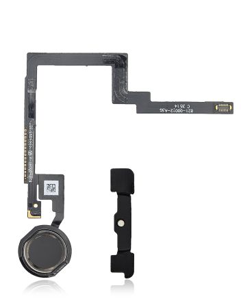 Black iPad Mini 3 (Black) Home Button With Flex