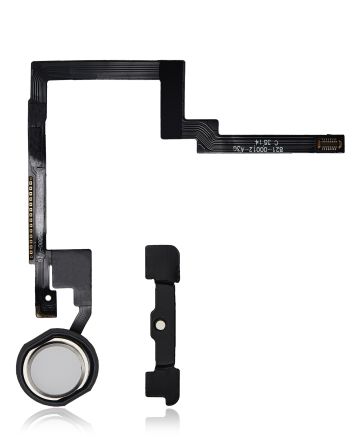 White iPad Mini 3 Home Button With Flex