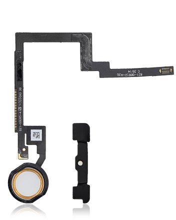 Gold iPad Mini 3 Home Button With Flex