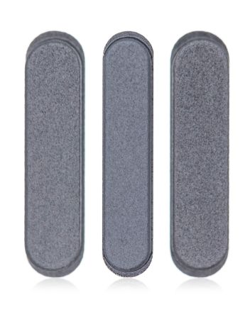 Space Gray iPad Pro 12.9" 3rd Gen (2018) / iPad Pro 11" 1st Gen (2018) Hard Buttons Set (Power / Volume)