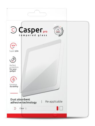 Casper Clear iPad Mini 4 / Mini 5 (Retail Pack) (Clear) Casper Pro Tempered Glass