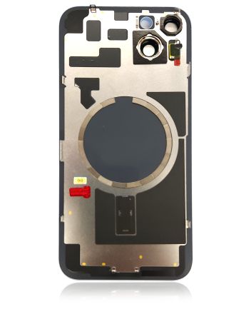 Blue iPhone 14 Plus  (No Logo) Back Glass With Steel Plate With MagSafe Magnet Pre-Installed