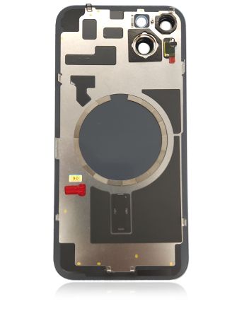 Pull Starlight iPhone 14 Plus (Used OEM Pull: Grade A) Back Glass With Steel Plate With MagSafe Magnet Pre-Installed