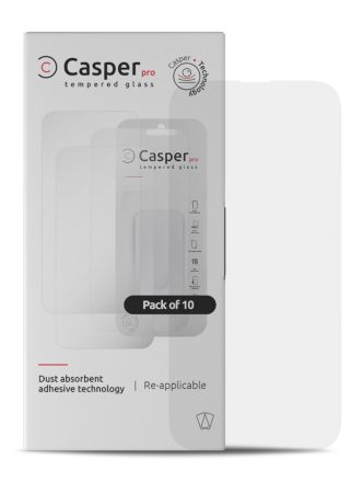 Casper Clear iPhone 14 Pro (10 Pack) (Clear) Casper Pro Tempered Glass