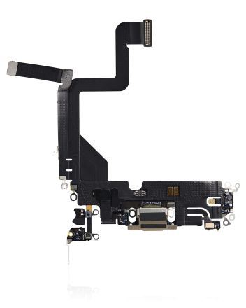 Gold Premium iPhone 14 Pro Charging Port Flex Cable