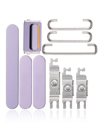 Deep Purple iPhone 14 Pro / 14 Pro Max Hard Buttons (Power / Volume / Switch)