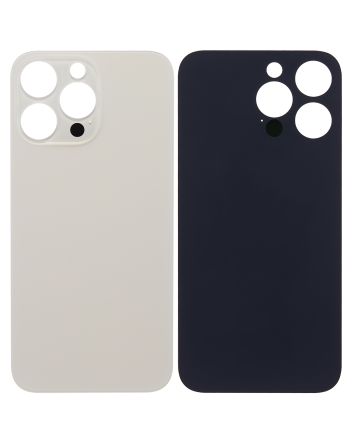 Gold iPhone 14 Pro Max (No Logo / Large Camera Hole) Back Glass With 3M Adhesive