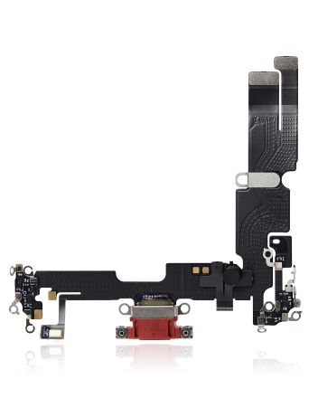 Red Premium iPhone 14 Plus Charging Port Flex Cable
