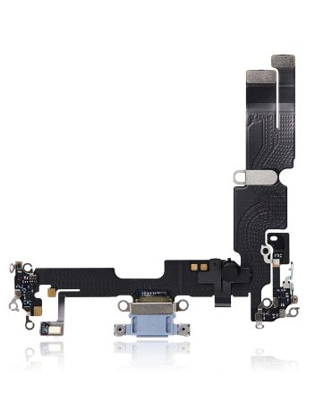 Blue Premium iPhone 14 Plus Charging Port Flex Cable