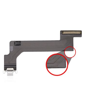 Silver Premium iPad 10 (2022) (WiFi Version) Charging Port Flex Cable