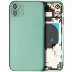 Pull Green iPhone 11 (Used OEM Pull: Grade A) Back Housing W/ Small Components Pre-Installed
