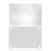Silver MacBook Pro 13" (A1989 / Late 2018 / Early 2019) (A2159 / Mid 2019) 2in1 (Top and Bottom) Skin