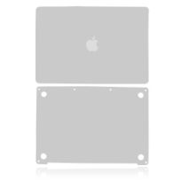 Silver MacBook Pro 13" (A2289 / Mid 2020) 2in1 (Top and Bottom) Skin