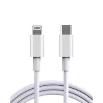 iPhone / iPad / iPod - (Bulk Packaging) (10 Pack) 3 ft USB C-To-Lightning Cable MFI Certified