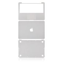 Macbook Pro 13" Retina (A1502 / 2015) (Silver) 4in1 (Top, Bottom, Keyboard, Palmrest) Skin