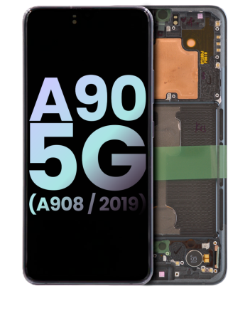 Samsung Galaxy | A90 5G / A908 2019 | OLED Assembly w/ Frame | Refurbished | Black