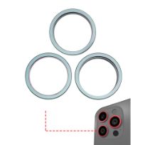 iPhone 15 Pro Max (Blue Titanium) (3 Piece Set) Back Camera Bezel Ring Only