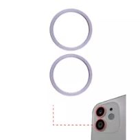 Purple iPhone 11 / 12 / 12 Mini  (2 Piece Set) (10 Pack) Back Camera Bezel Ring Only