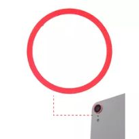 Red iPhone XR  (10 Pack) Back Camera Bezel Ring Only
