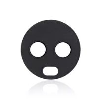 Black Motorola Moto Z3 Play (XT1929 / 2018) Back Camera Glass Lens