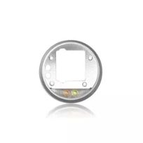 Silver Motorola Moto Z Droid (XT1650-01 / 2016) Back Camera Lens Bracket And Flash Defuser