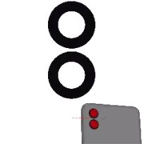 Samsung Galaxy A04 (A045 / 2022) Back Camera Lens (Glass Only) With Adhesive