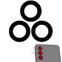 Samsung Galaxy A04S (A047 / 2022) Back Camera Lens (Glass Only) With Adhesive