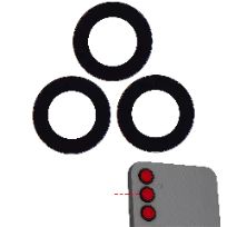 Samsung Galaxy A14 (A145) (10 Pack) Back Camera Lens (Glass Only) With Adhesive