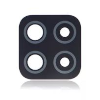 Black Samsung Galaxy A22 4G (A225 / 2021) (10 Pack) (Black) Back Camera Lens (Glass Only) With Adhesive