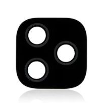 Black Motorola Moto E7 Plus (XT2081 / 2020) Back Camera Lens (Glass Only) With Adhesive