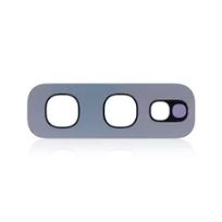 Silver Samsung Galaxy S10E Back Camera Lens (Glass Only) With Adhesive