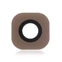 Gold Samsung Galaxy S6 / S6 Edge Back Camera Lens (Glass Only) With Adhesive
