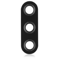 Black LG Harmony 4 (LM-400AM) Back Camera Lens (Glass Only) With Adhesive