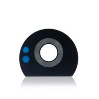 Black Motorola Moto Z2 Play (XT1710 / 2017) Back Camera Lens (Glass Only) With Adhesive