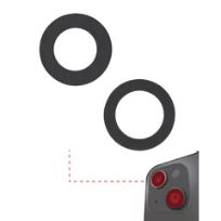 Premium  iPhone 13 / 13 Mini (2 Piece Set) (Real Sapphire / Premium) Back Camera Lens (Glass Only) With Adhesive