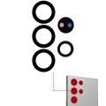 Black Samsung Galaxy S23 Ultra 5G (Black) (10 Pack) Back Camera Lens (Glass Only) With Adhesive