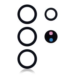 Back Camera Lens (Glass Only) With Adhesive Compatible For Samsung Galaxy S24 Ultra 5G (4 Piece Set)(All Colors)  