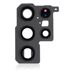 Phantom Black Samsung Galaxy S22 Ultra Back Camera Lens With Bezel Ring