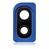 Blue Samsung Galaxy A10 (A105 / 2019) Back Camera Lens With Bracket / Bezel