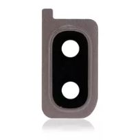 Coral Orange Samsung Galaxy A20 (A205 / 2019) Back Camera Lens With Bracket / Bezel