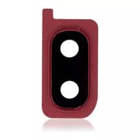 Red Samsung Galaxy A20 (A205 / 2019) Back Camera Lens With Bracket / Bezel