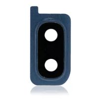 Deep Blue Samsung Galaxy A20 (A205 / 2019) Back Camera Lens With Bracket / Bezel