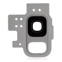 Samsung Galaxy S9 (Titanium Gray) Back Camera Lens With Bracket / Bezel