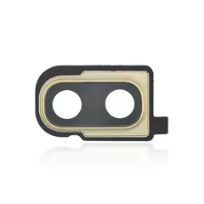 Gold Samsung Galaxy Z Flip (F700) (Gold） Back Camera Lens With Bracket / Bezel