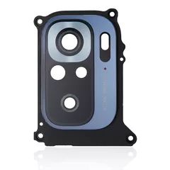 Graphite Gray Xiaomi Redmi Note 10S Back Camera Lens With Bracket / Bezel