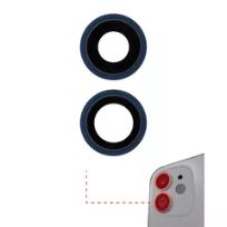 Premium Blue iPhone 12 / 12 Mini  (Real Sapphire / Premium) Back Camera Lens With Bracket & Bezel