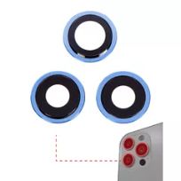 Premium Pacific Blue iPhone 12 Pro  (Real Sapphire / Premium) Back Camera Lens With Bracket & Bezel